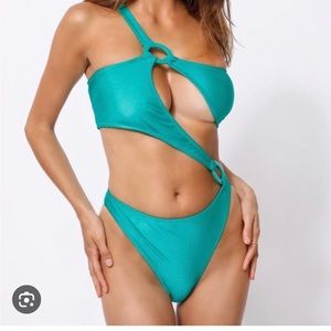 Tiger mist one piece bikini